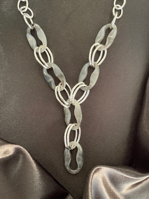 N175 kedja grå/silver