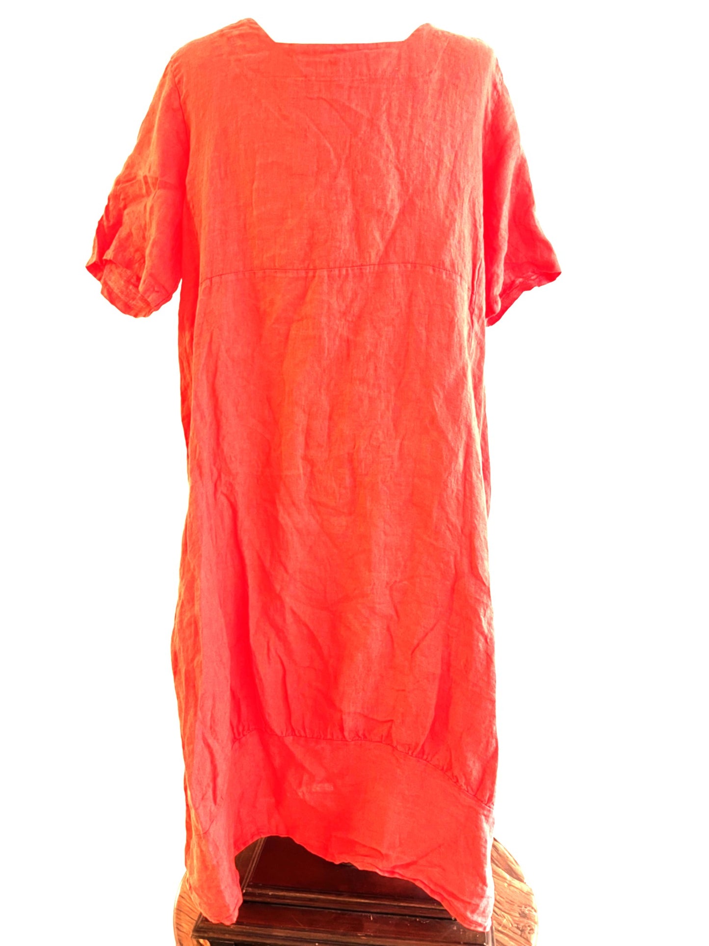 Linen 11757 coral
