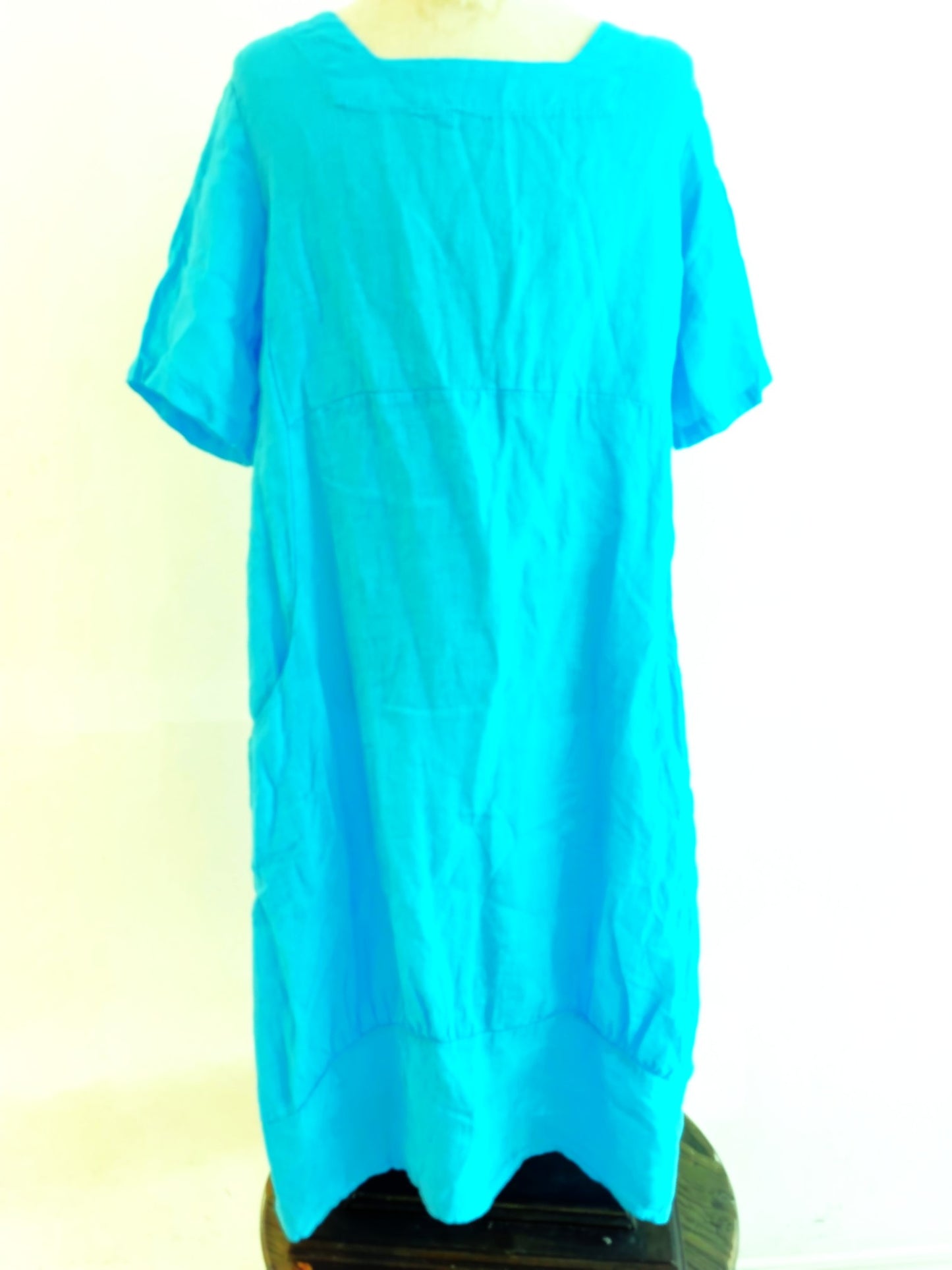 Linen 11757 turquoise