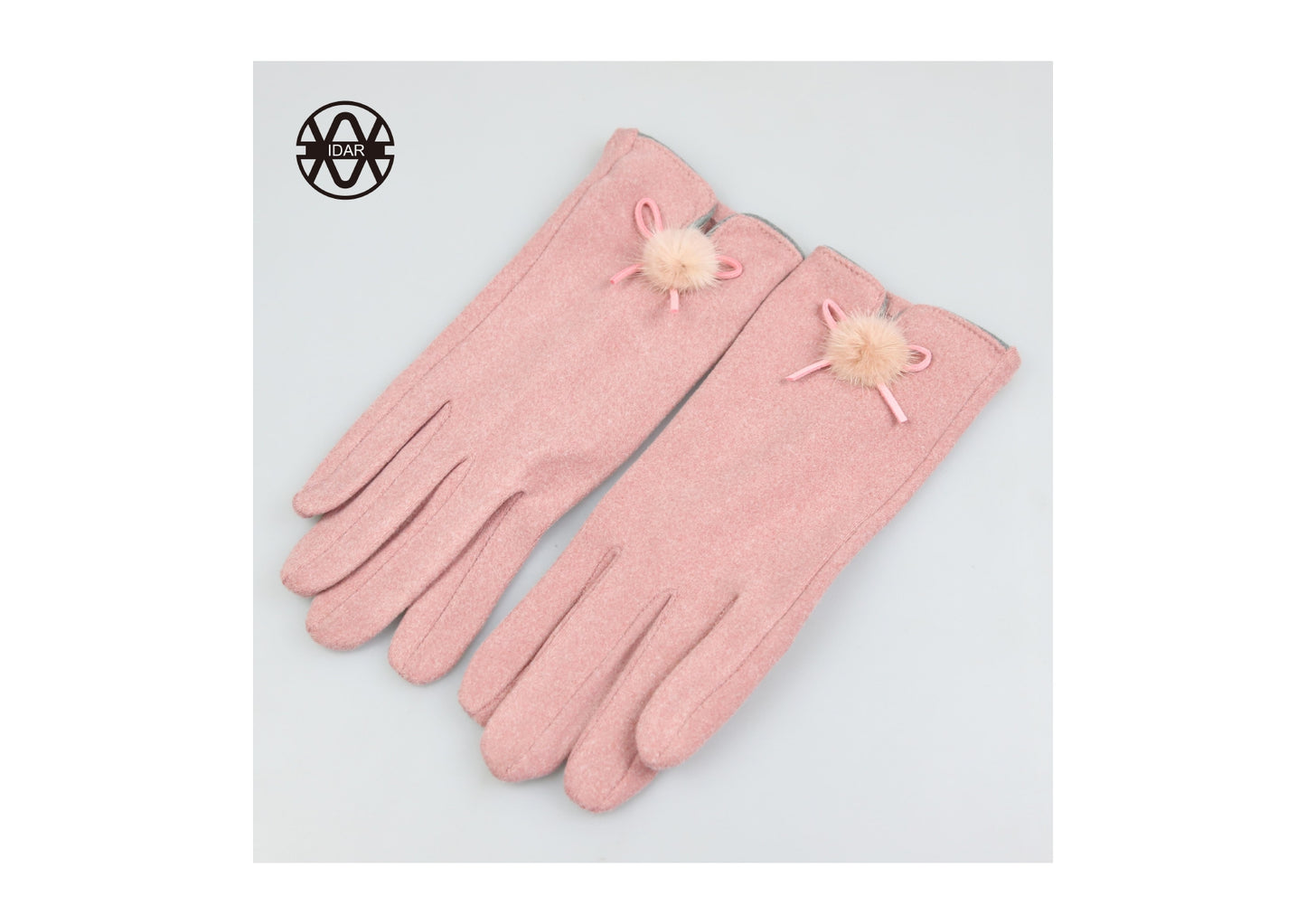 Handske 1 rosa