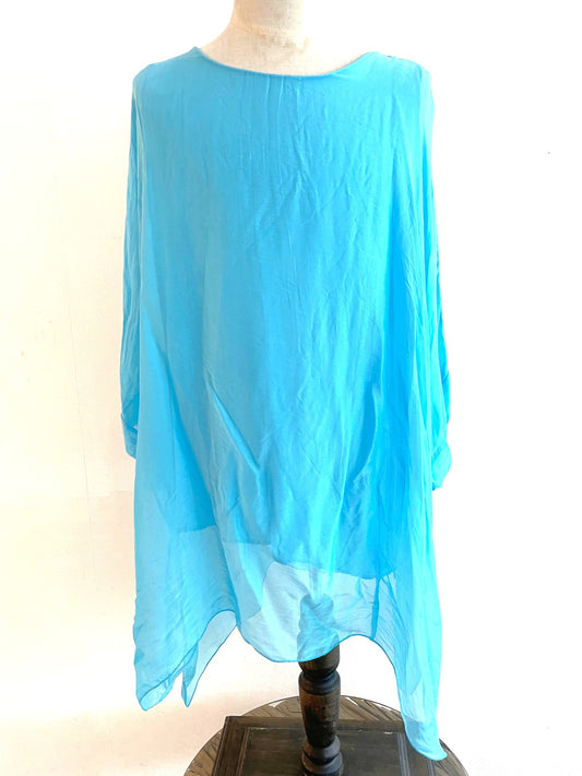 Silk 9075 turquoise