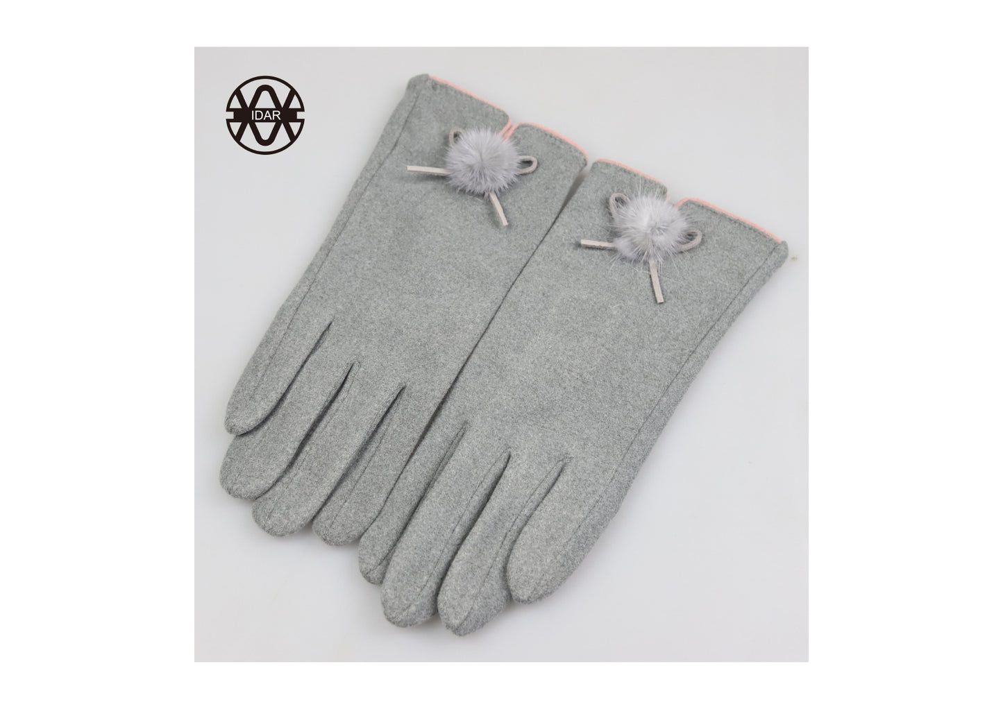 Handske 3 grey